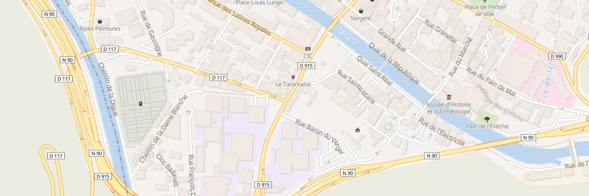 Plan du 183 Av de la Libération à Moûtiers