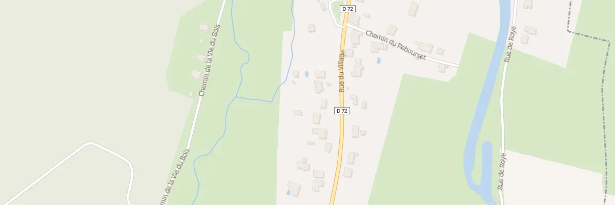 Plan du 42 RUE du VILLAGE à Froideterre