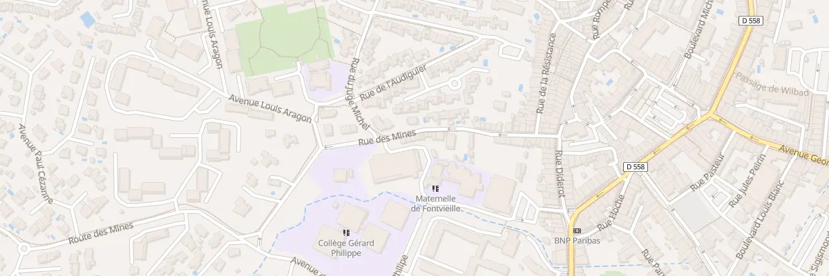 Plan du 39 Rue des Mines à Cogolin