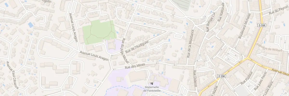 Plan du 12 Rue de l’Audiguier à Cogolin