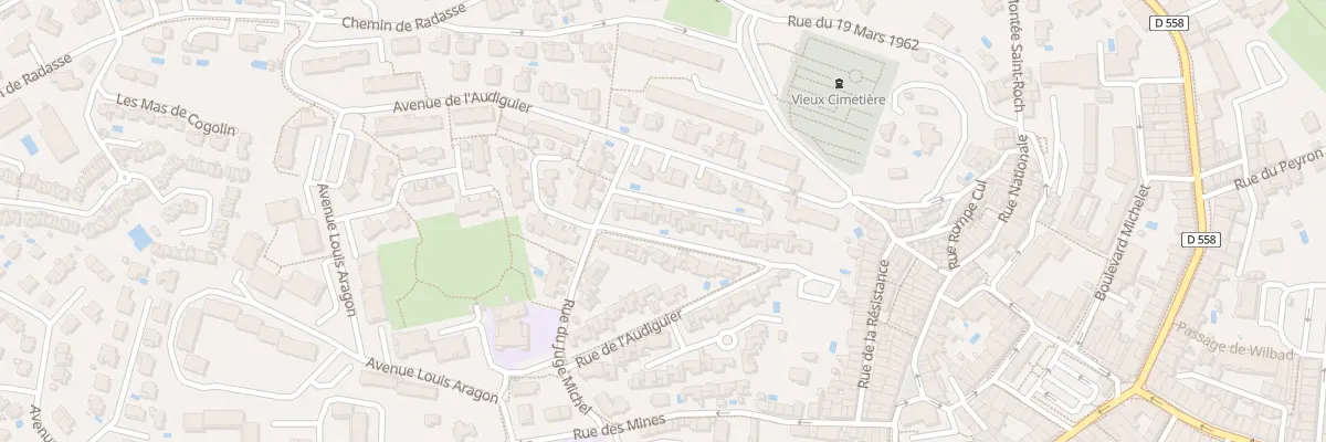 Plan du 40 Rue de l’Audiguier à Cogolin