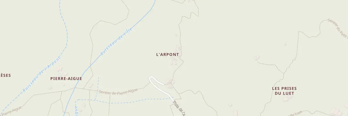 Plan du 5308 L’Arpont à Orelle