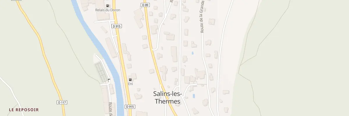 Plan du 148 Rte de la Combe à Salins-Fontaine