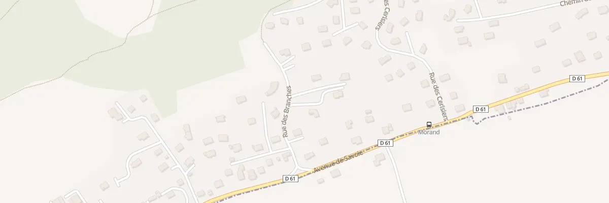 Plan du 110 Rue des Branches à Publier
