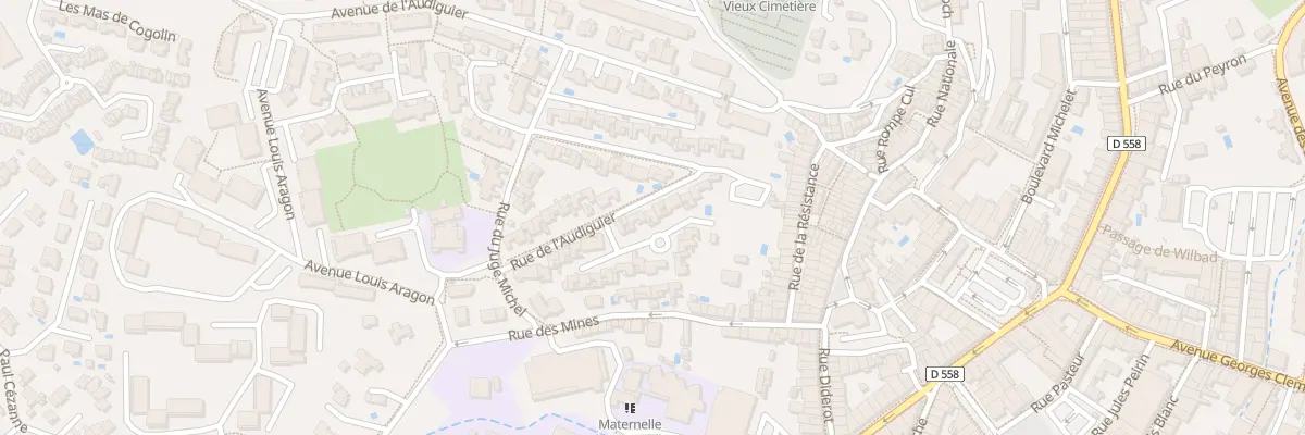 Plan du 16 Rue de l’Audiguier à Cogolin