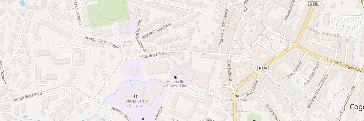 Plan du 17 Rue des Mines à Cogolin