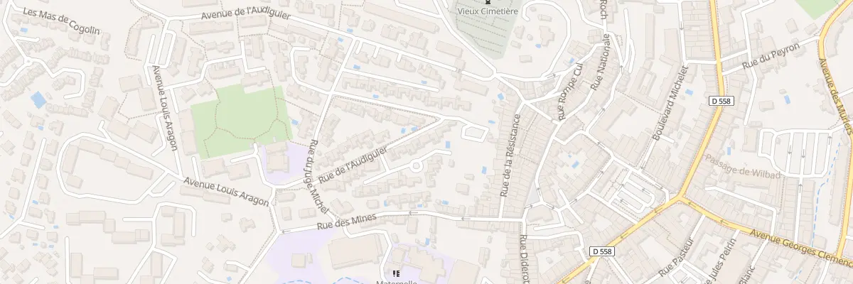 Plan du 182 Rue de l’Audiguier à Cogolin