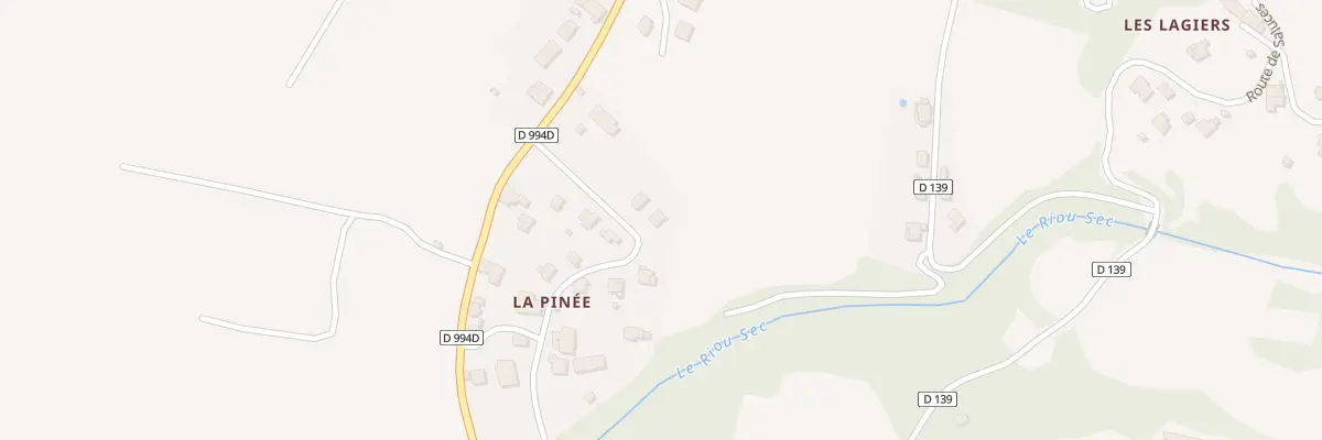 Plan du 256 Rte de la Pinée à Saint-André-d’Embrun