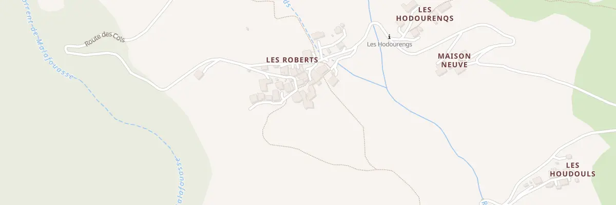 Plan du 94 Rue du Calvaire à Freissinières