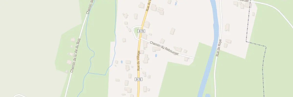 Plan du 27 RUE du VILLAGE à Froideterre