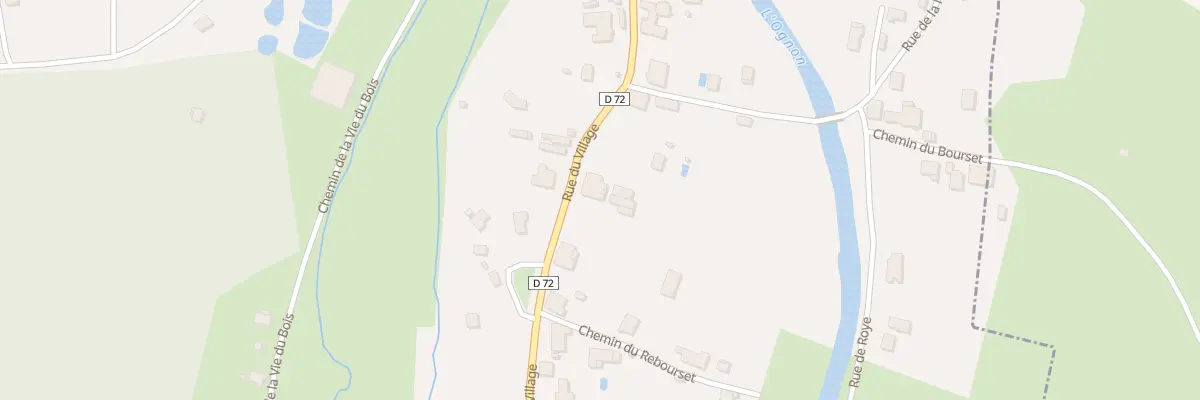 Plan du 23 RUE du VILLAGE à Froideterre