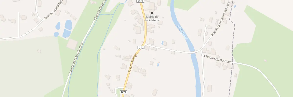 Plan du 19 RUE du VILLAGE à Froideterre