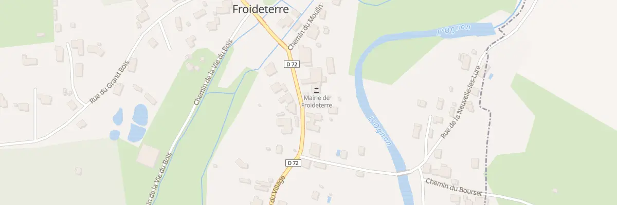 Plan du 9 RUE du VILLAGE à Froideterre