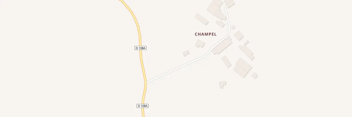 Plan du 9005 Champel à Jolivet