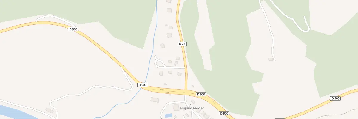 Plan du 85 Rte de Rioclar à Méolans-Revel