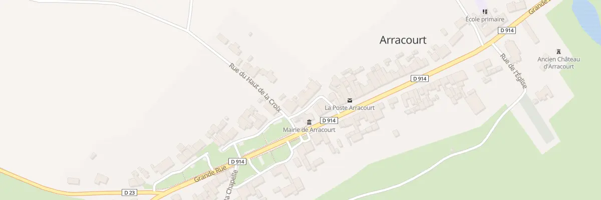 Plan du 2 Rue du Transformateur à Arracourt