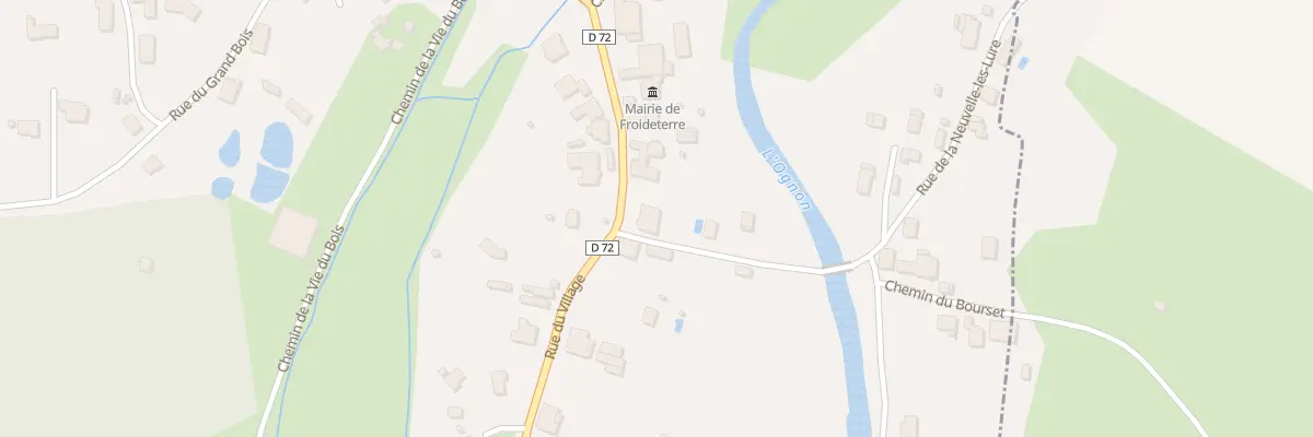 Plan du 17 RUE du VILLAGE à Froideterre