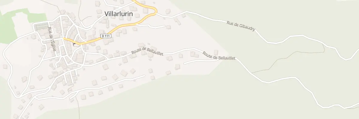 Plan du 270 Rte de Bellavillet aux Belleville