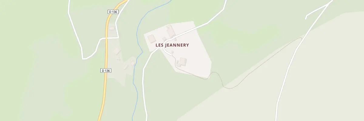 Plan du 720 Les Jeannery à Saint-Bresson