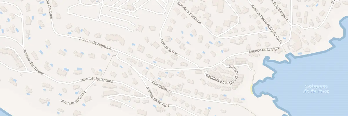 Plan du 278 Rue de la Baie à Cavalaire-sur-Mer
