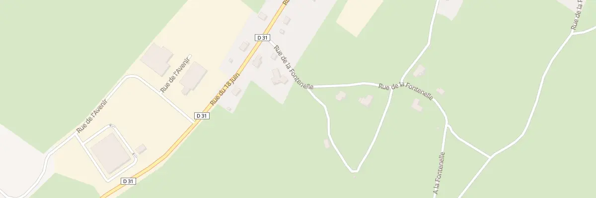 Plan du 9000 À la Fontenelle à Pierrefontaine-les-Varans