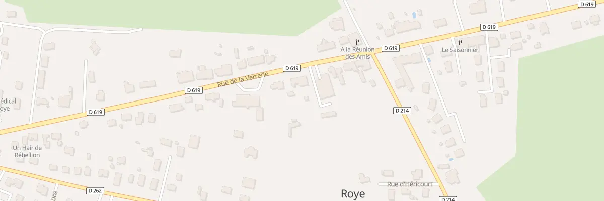 Plan du 36 Rue de la Verrerie à Roye