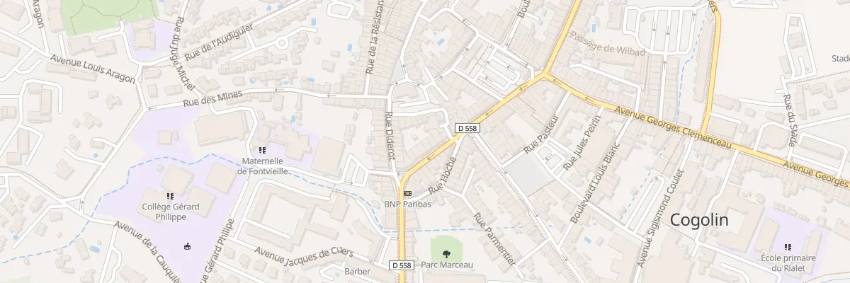 Plan du 26 Rue Gambetta à Cogolin