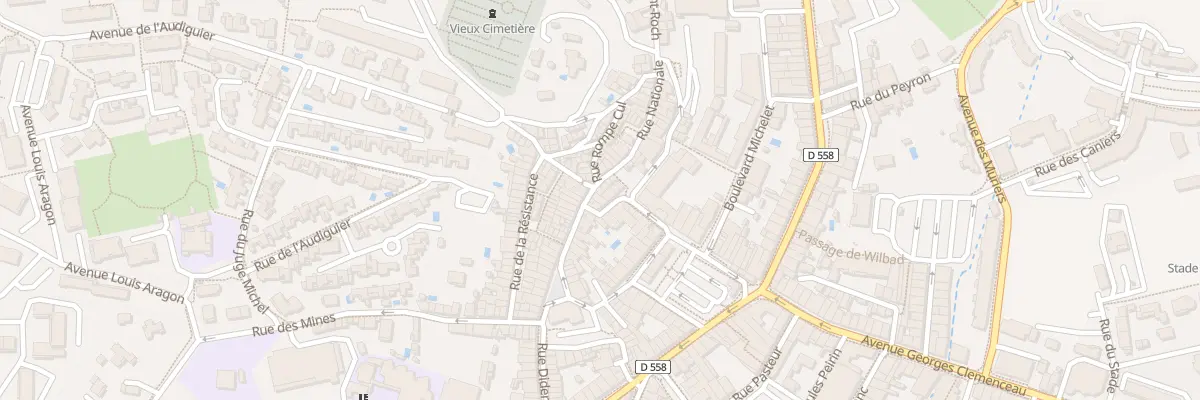 Plan du 30 Rue Nationale à Cogolin