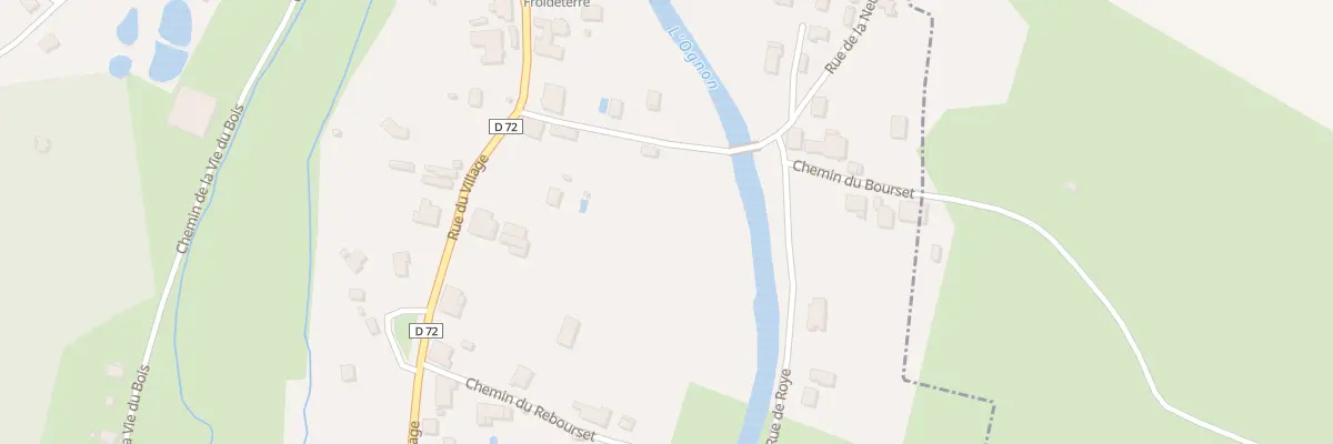 Plan du 21 RUE du VILLAGE à Froideterre
