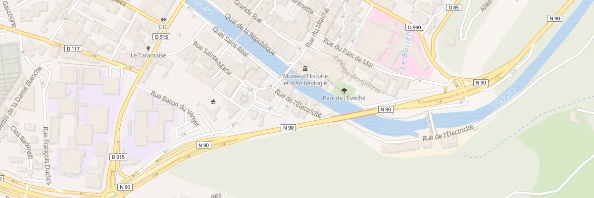 Plan du 39 Rue de l’Électricité à Moûtiers