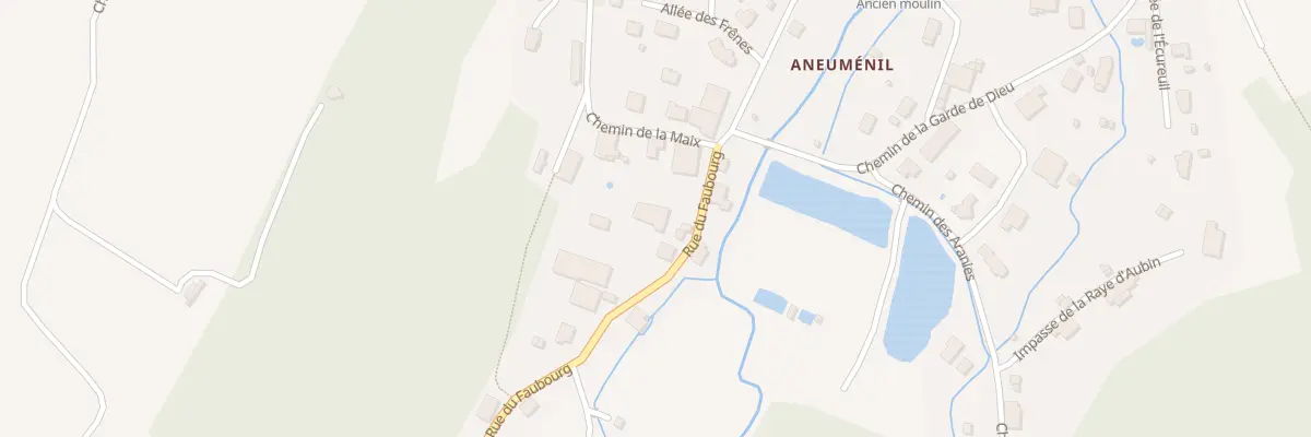 Plan du 4 Rue du Faubourg à Arches