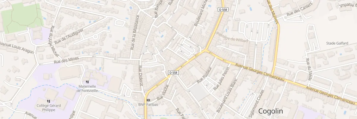 Plan du 16 Rue du 8 Mai 1945 à Cogolin