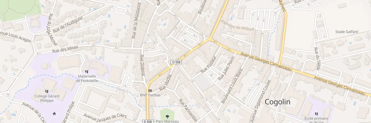 Plan du 9 Rue Gambetta à Cogolin