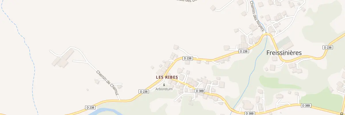 Plan du 59 Rue du Franier à Freissinières