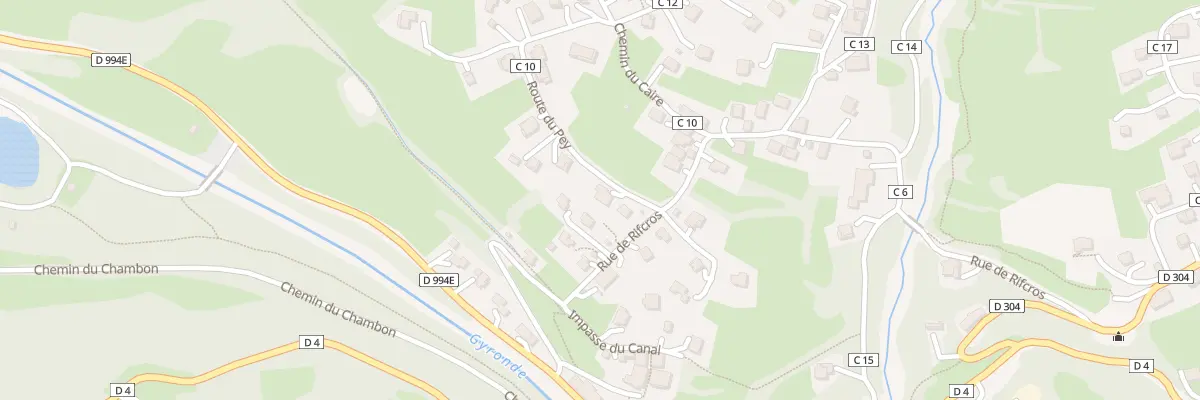 Plan du 31 Rte du Pey aux Vigneaux