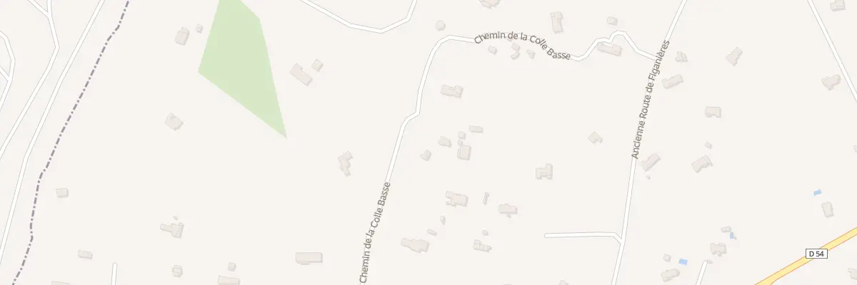 Plan du 251 Che de Colle Basse à La Motte