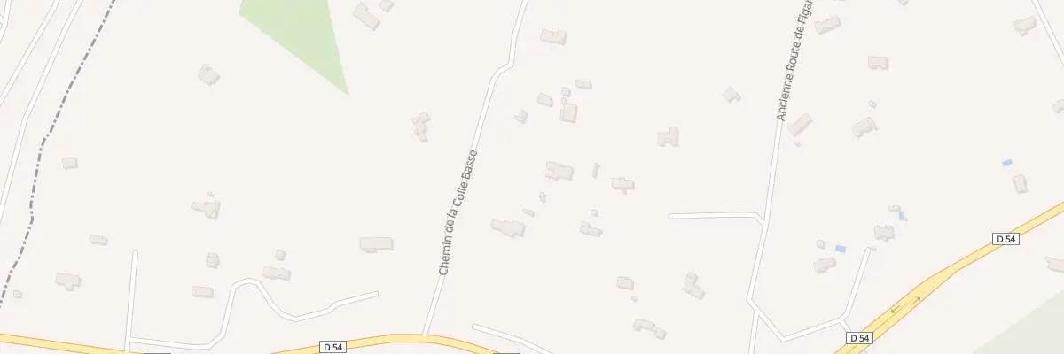 Plan du 220 Che de Colle Basse à La Motte