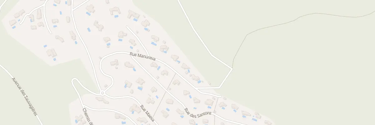 Plan du 10 Rue Manureva à Cavalaire-sur-Mer