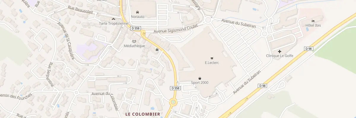 Plan du 57 Rue Marceau à Cogolin