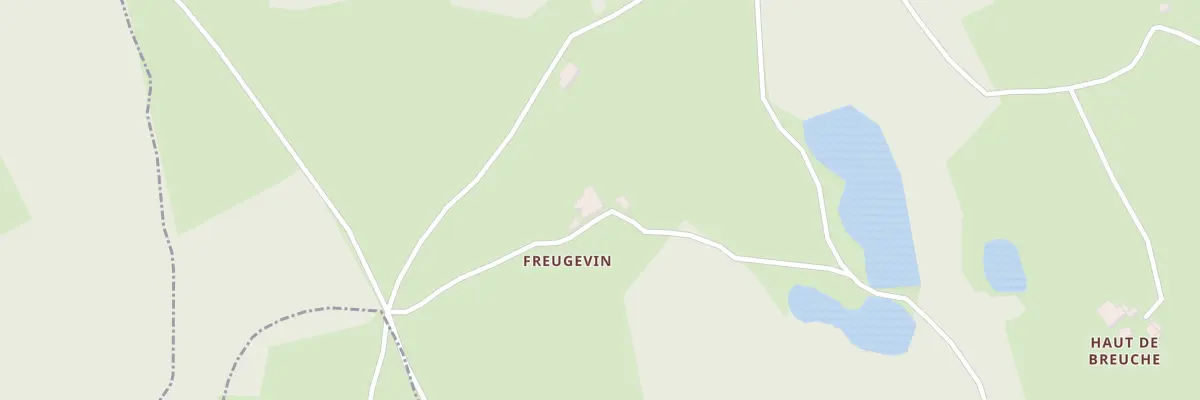 Plan du 1B La Glayere à Amont-et-Effreney