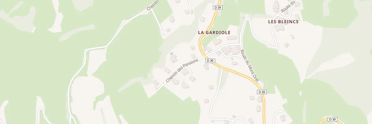 Plan du 44 Che des Pensions à Saint-André-d’Embrun