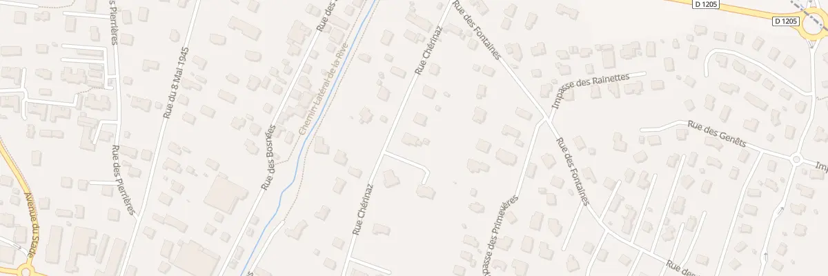 Plan du 315 Rue des Cherinaz à Marnaz