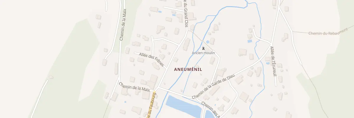 Plan du 94 Rue du Grand Clos à Arches