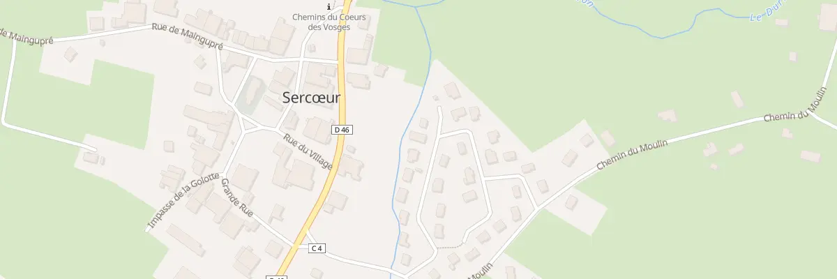Plan du 175 Rue de l’Annol à Sercœur