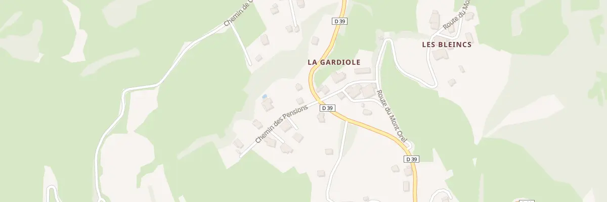 Plan du 20 Che des Pensions à Saint-André-d’Embrun