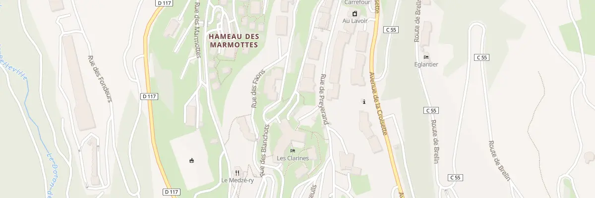Plan du 252 Rue de Preyerand aux Belleville