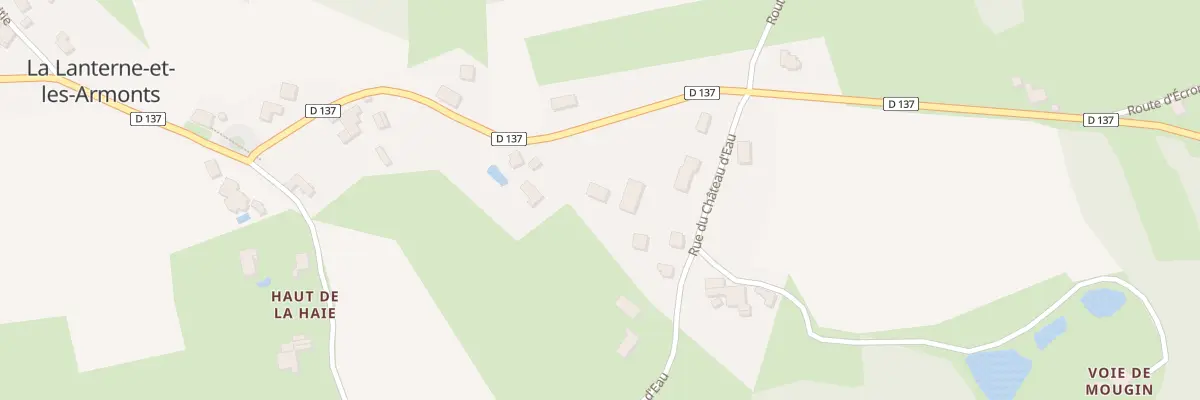 Plan du 14 Rue de la Mairie à La Lanterne-et-les-Armonts