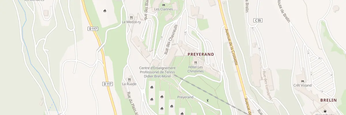 Plan du 5646C Imm Le Villaret de Preyera aux Belleville