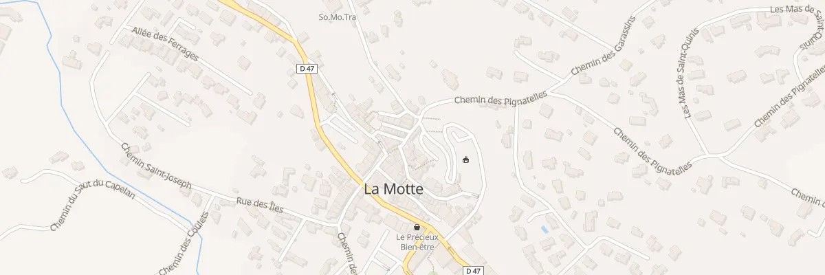 Plan du 14 Rue du Four à La Motte
