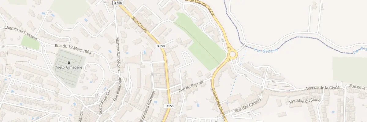 Plan du 50 Rue Carnot à Cogolin